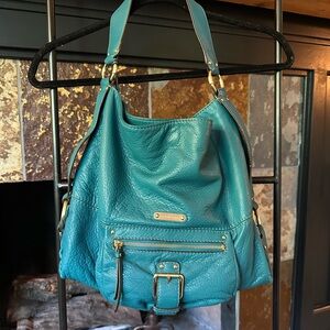 Michael Michael Kors Teal 12”x 15” Hobo Bag